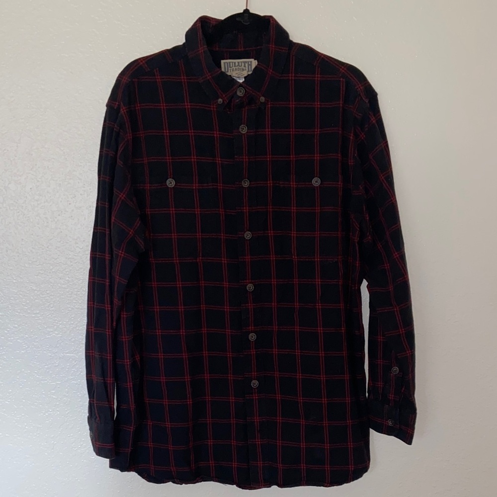 Duluth Trading Company Flannel Shirt